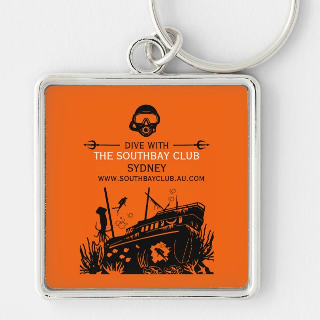 Llavero Club de Buceo Shipwreck (Frente)