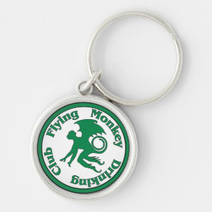 Llavero Club de consumición del mono del vuelo