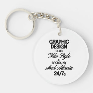 Llavero Club de Diseño Gráfico