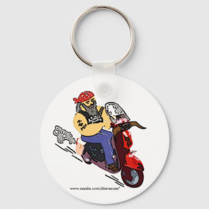 Llavero Club de fans de los amantes de la vespa