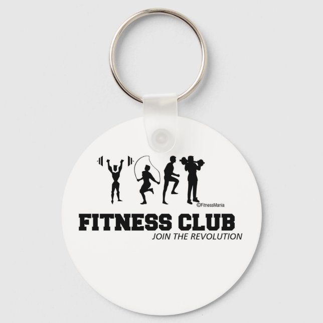 LLAVERO CLUB DE FITNESS (Anverso)