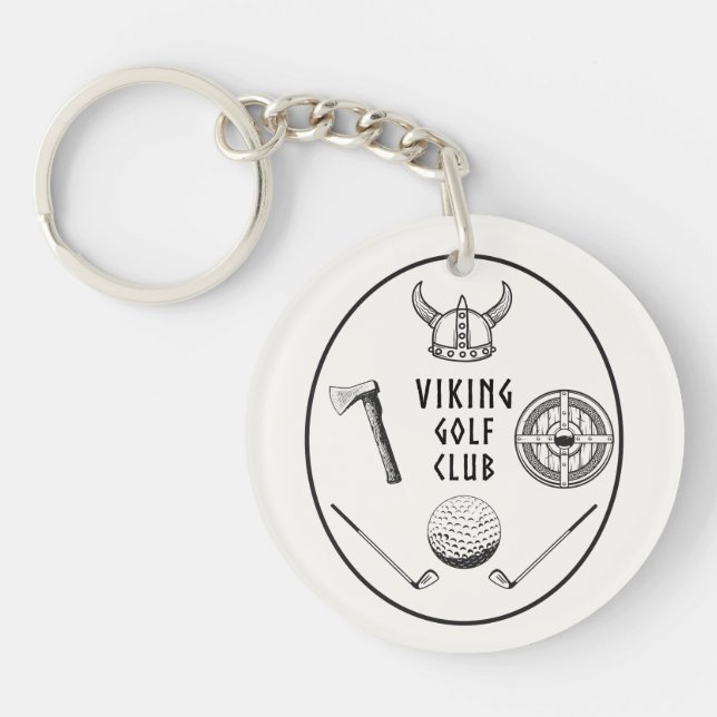 Llavero Club de Golf Vikingo (Frente)