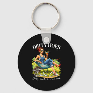 Llavero Club de jardinería de zorras sucias regalo para am