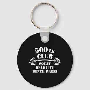 Llavero Club de levantamiento de pesas de 225 Kg Gimnasio