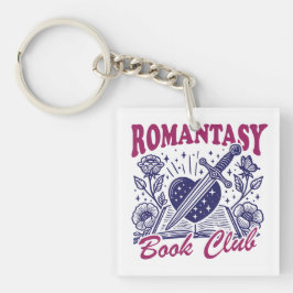 Llavero club de libros de fantasía romántica