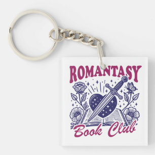 Llavero club de libros de fantasía romántica