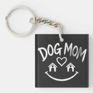 Llavero Club de Mamá de Perro – Diseño Lindo para Amantes 