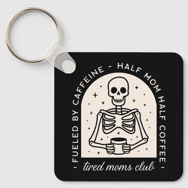 Llavero Club de mamás cansadas de la estética del gótico a (Anverso)