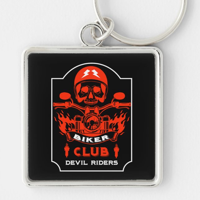 Llavero Club de motociclistas (Frente)