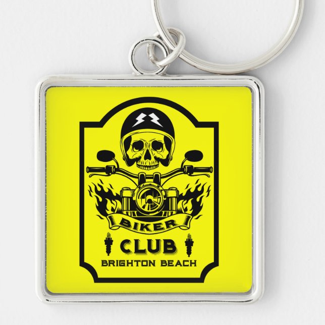 Llavero Club de motociclistas (Frente)