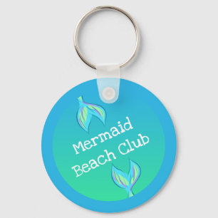 Llavero Club de Playa Mermaid