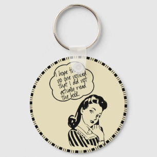 Llavero Club del Libro - Espero - Keychain Retro
