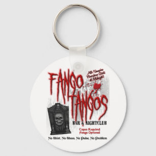 Llavero Club nocturno del vampiro de los tangos de Fango