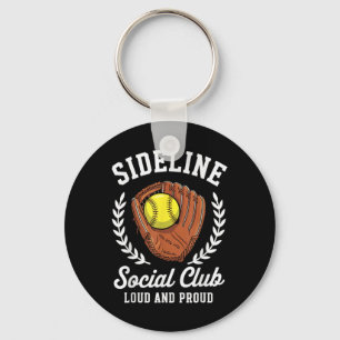 Llavero Club Social de Sidney Softball Glove Ball Orgullos