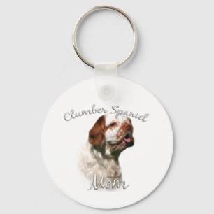 Llavero Clumber Spaniel Mom 2 Keychain