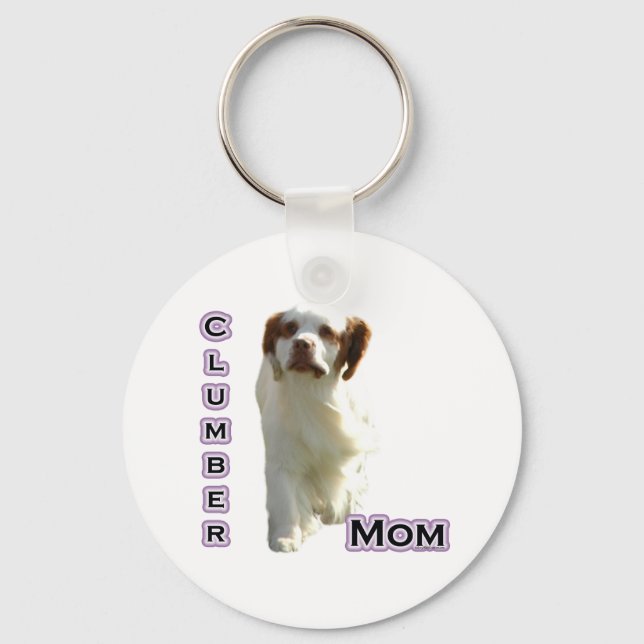 Llavero Clumber Spaniel Mom 4 - Keychain (Anverso)