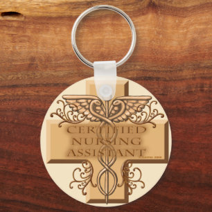 Llavero CNA Caduceus Keychain