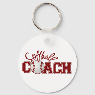 Llavero COACH de Softball