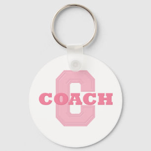LLAVERO COACH PINK