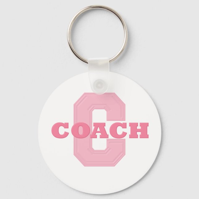 LLAVERO COACH PINK (Anverso)