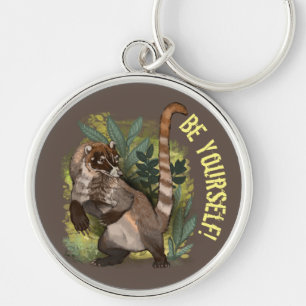 Llavero Coatamundi o White Nosed Coati