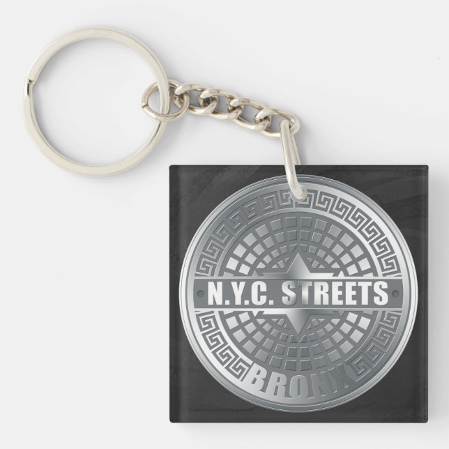Llavero Coberturas de agujeros Bronx (Frente)