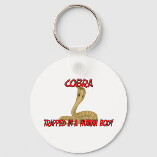 Llavero Cobra atrapada en un cuerpo humano