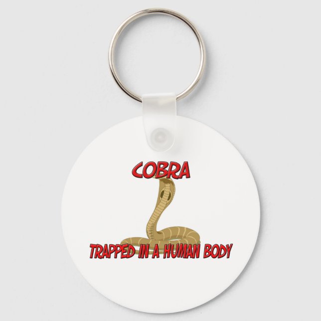 Llavero Cobra atrapada en un cuerpo humano (Anverso)