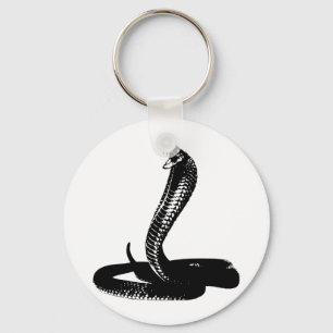Llavero Cobra - negro