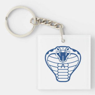 Llavero Cobra Snake Blue Venomous Boa animal