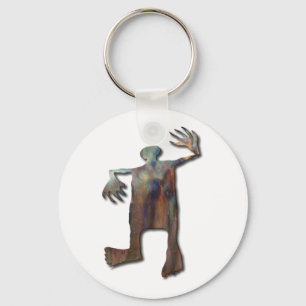 Llavero Cobre del hombre bailarín