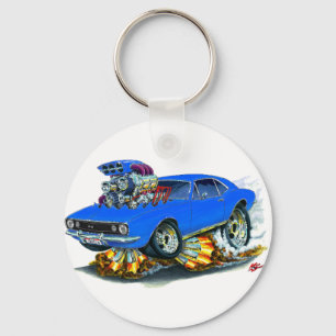 Llavero Coche 1967 del azul de Camaro SS