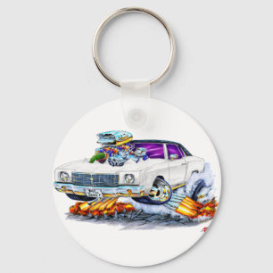 Llavero Coche 1970 del blanco de Monte Carlo