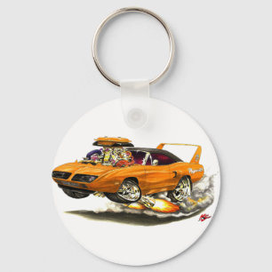 Llavero Coche 1970 del naranja de Superbird