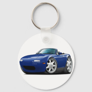 Llavero Coche 1990-98 del azul de Miata DK