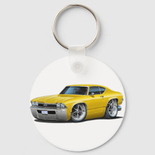 Llavero Coche amarillo 1968 de Chevelle