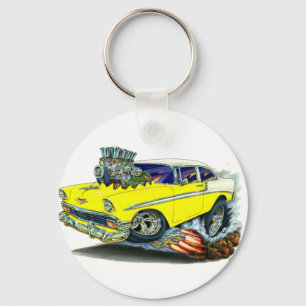 Llavero Coche amarillo Chevy Belair 1956
