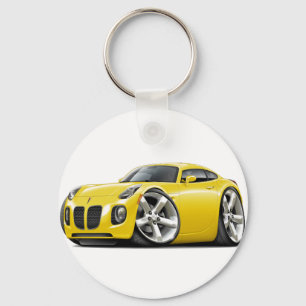 Llavero Coche amarillo de solsticio