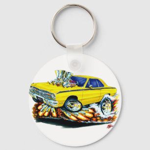 Llavero Coche amarillo Dodge Dart 1968-71