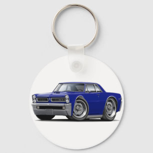 Llavero Coche azul marino de 1965 GTO