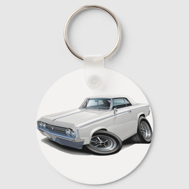 Llavero Coche blanco de clase 1964-65 (Anverso)