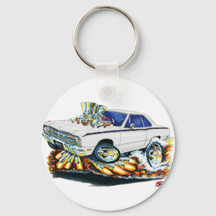 Llavero Coche blanco Dodge Dart 1968-71