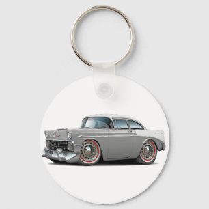 Llavero Coche blanco grisáceo 1956 de Chevy Belair