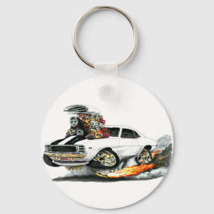Llavero Coche Blanco-Negro 1969 de Camaro RS SS
