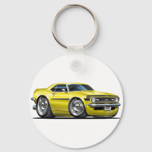 Llavero Coche Camaro amarillo-negro de 1968