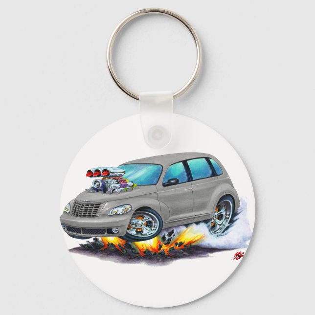 Llavero Coche Cruiser Gray 2008-10 PT (Anverso)