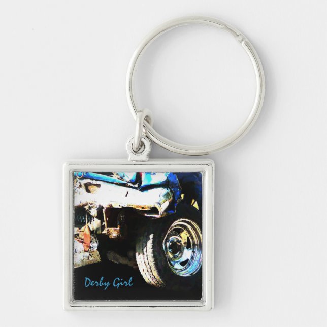 Llavero Coche de Derby de la versión parcial de programa (Frente)