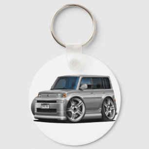 Llavero Coche de plata del Scion XB
