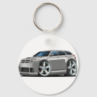 Llavero Coche de plata Dodge Magnum
