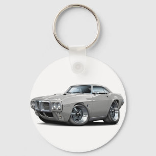 Llavero Coche de plata Firebird 1969